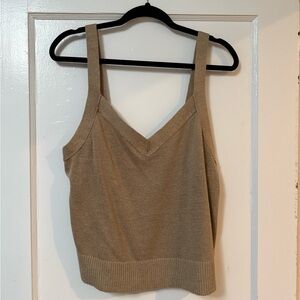 Banana Republic Tan Tank Top